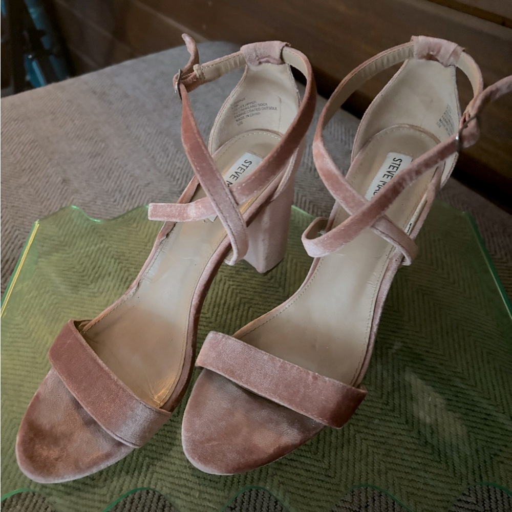 Steve Madden Pink Heels Size 8.5